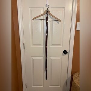 Fossil Vintage Western Core Chunky Brown Leather Belt Size 42